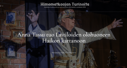 Porvoon Nauratttavin Avioliitto, "Anna Tassu" tuo Laitiloiden olohuoneen Haikon Kartanoon